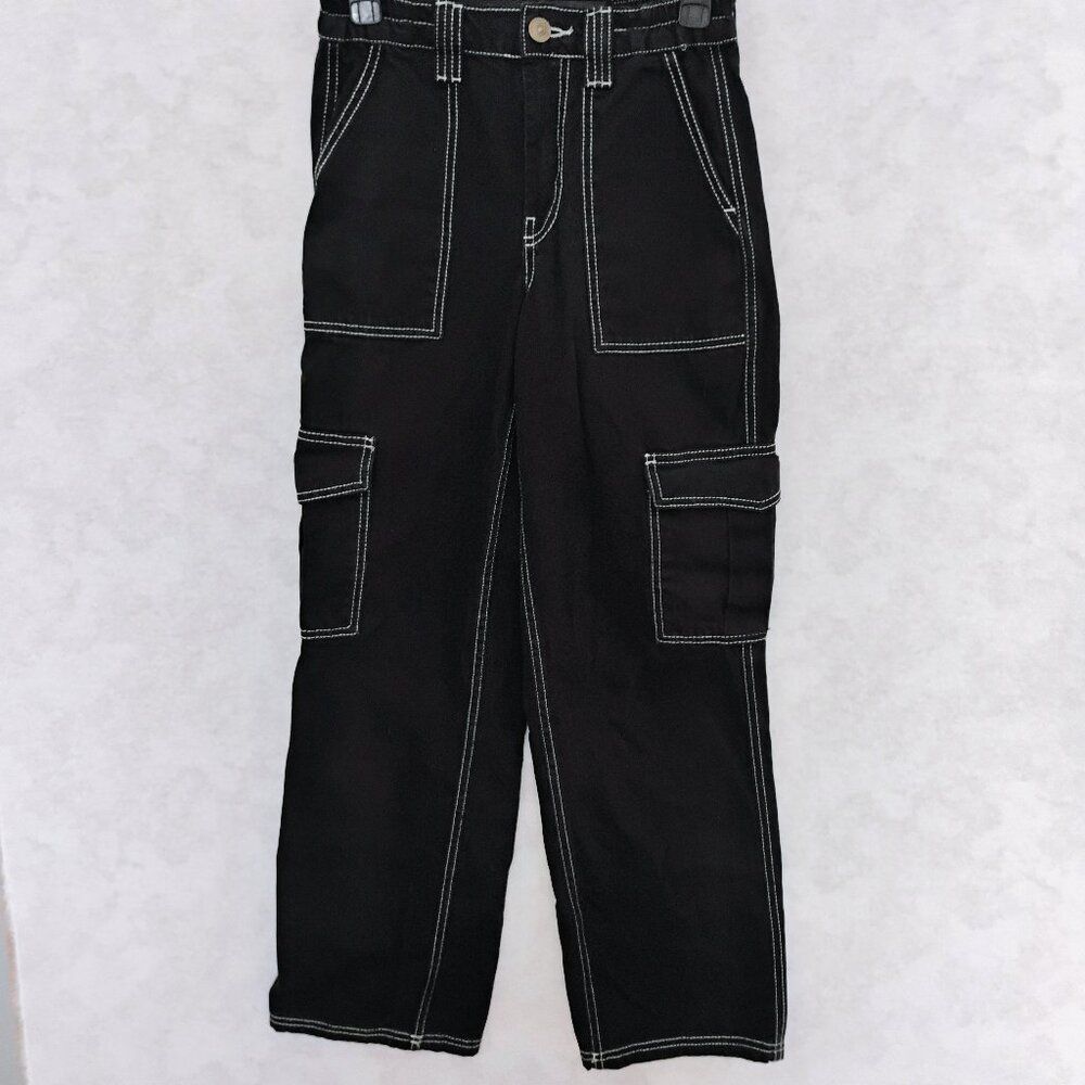BDG Urban Outfitters Skate Black Cargo Pants Size 25